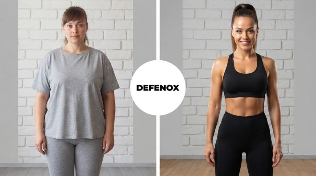 Defenox weight loss before and after body transformation results